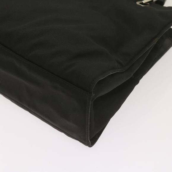 GUCCI Bamboo Hand Bag Canvas Black 002 1016 Auth ep3520 - Picture 15 of 16